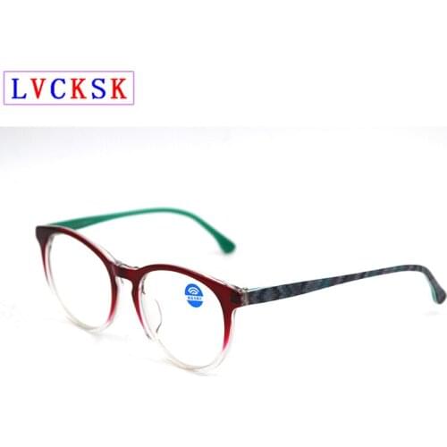 Women Blue light blocking Glasses New Anti Blue Ray Gradient Frame Fashion Stripe Legs Eyeglasses Computer Gaming Spectacles L3