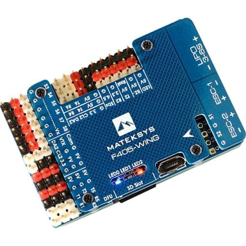 Matek Systems F405-WING Flight Controller Board Built-in OSD SBUS input For RC Drone Quadcotper Fixed wing Flying wing