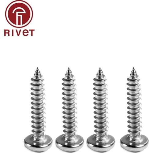 304 A2-70 GB845 DIN EN ISO 7049 Stainless Steel Cross Phillips Pan Round Head Self Tapping Screw ST2.2 ST2.9 ST3.5 ST3.9 ST4.2