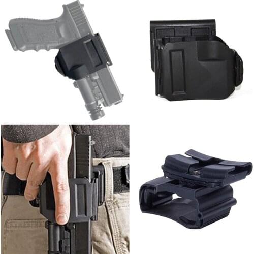 Tactical Unversial Glock Waist Holster Gun Clip Molle For Standard G17 18 22 23 Airsoft Hunting Accessories Belt Clip Holster
