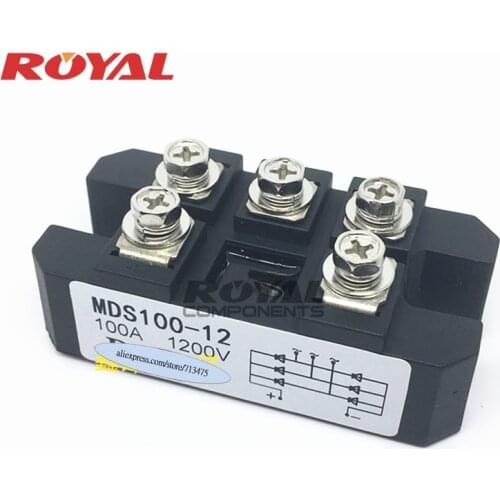 MDS100A 3-Phase Diode Bridge Rectifier 100A Amp 1200V MDS100-12 MDS100A1600V MDS100A 1200V