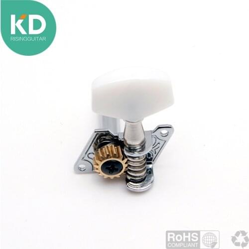 1 PC Chrrome Open gear High end vintage style guitar tuning peg replacement ratio 1:15 guitar string machine heads