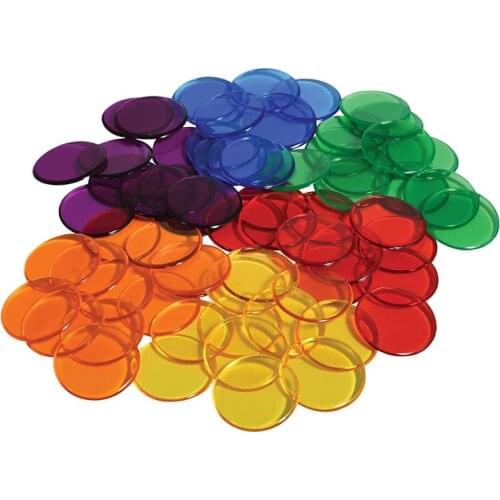 300pcs 19mm Count Bingo Chips Markers for Bingo Game Cards Plastic for Classroom Children and Carnival Bingo Games