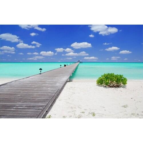 3D Curtain Modern Luxury 3D Curtains Drapes Seaview Mu Banqiao For Bedroom Living Room Office Hotel Cortinas