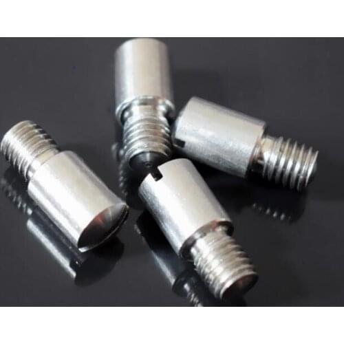 5pcs M3 M4 stainless steel 304 GB831 slotted headless axle screw step screws hand bolt handle bolts 4-8mm length