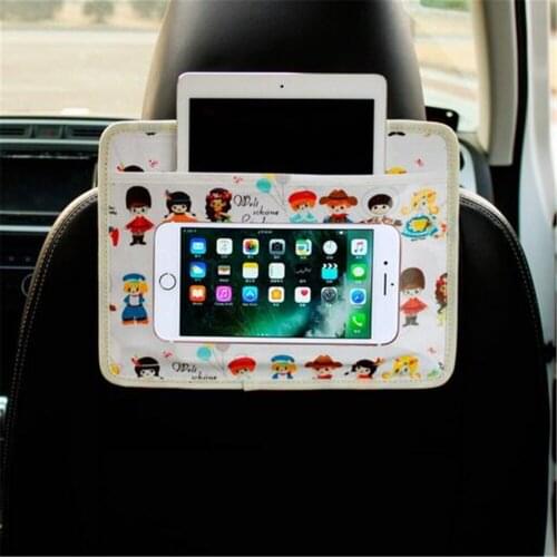 Car Styling Seat Organizer Storage Holder Tablet Stand Car Accessories Phone Holder Touch Screen Phone Tablet Hanging Organizer