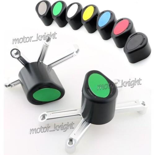 Engine Case For Suzuki GSXR 600 750 GSXR600 GSXR750 K6 K8 CNC Frame Sliders Crash Pads Protector 2006 2007 2008 2009 2010