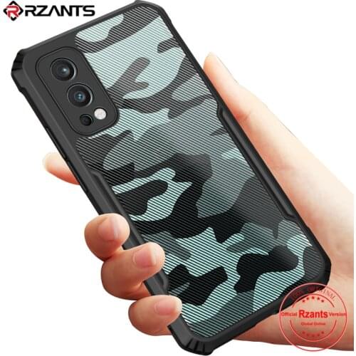Rzants For Oneplus Nord 2 5G Case Hard [Camouflage] Shockproof Slim Camera Protection Cover