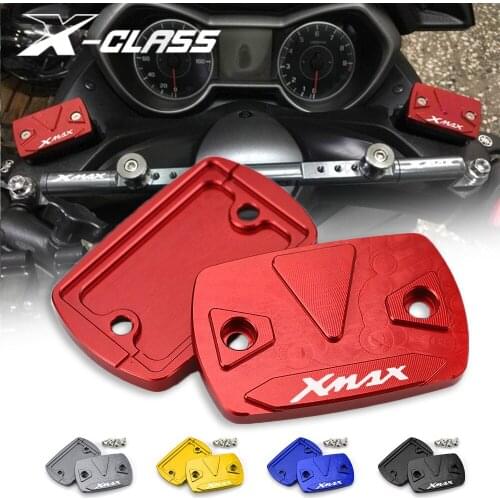 For Yamaha XMAX 250 300 2013-2020 Motorcycle Reservoir Tank Oil Cup Cover Front Brake Master Cylinder CNC Aluminum Accessories
