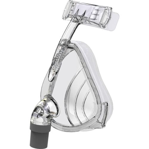 1PCS Remat CPAP BMC-FM Oral and Nasal Mask Ventilation Mask Sleep Ventilator General Mask Including Silicone Cushion, Buckle