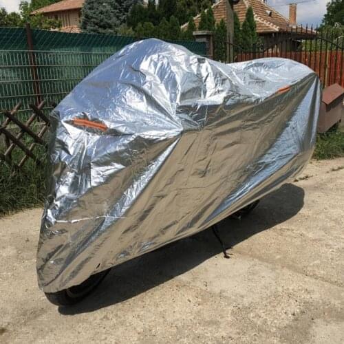 M/L/XL/2XL/3XL/4XL Motorcycle Covers Outdoor UV Rain Protector Aluminum Foil Waterproof Covering Scooter Covers for Honda CB400
