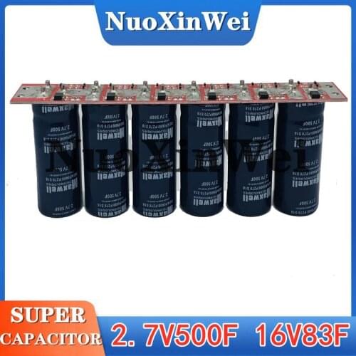 Maxwell 2.7v500f supercapacitor 16v83f automotive rectifier with protective plate