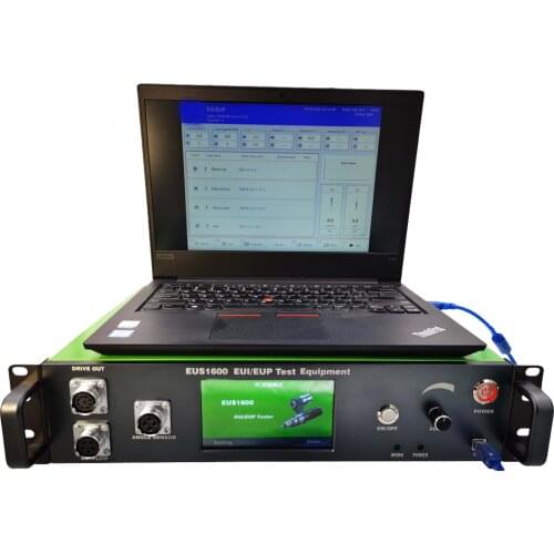 EUI EUP Common Rail Piezoelectric Electromagnetic Injector Tester EUS1600 Support QR Code, BIP Function