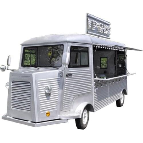 New street electric hot dog food van mobile food trailer food vending cart for sale