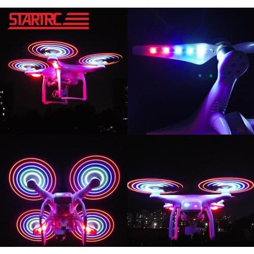 STARTRC DJI phantom 3 LED Flash Propellers USB Rechargeable 9450 Props For DJI Phantom 3 Professional F450 Drone Accessories