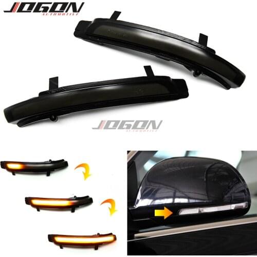 LED Dynamic Turn Signal Light Side Mirror Indicator Blinker Sequential Lamp For Skoda Octavia MK2 1Z 09-13 Superb B6 3T 08-14