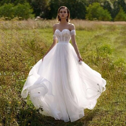 Thinyfull Wedding Dresses With A Train