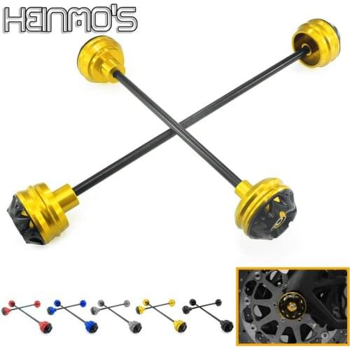 Motorcycle Anti Crash Falling Protection Decoration Parts Slider Pad For S1000 S 1000 Front & Rear Axle Fork Wheel Sliders Cap