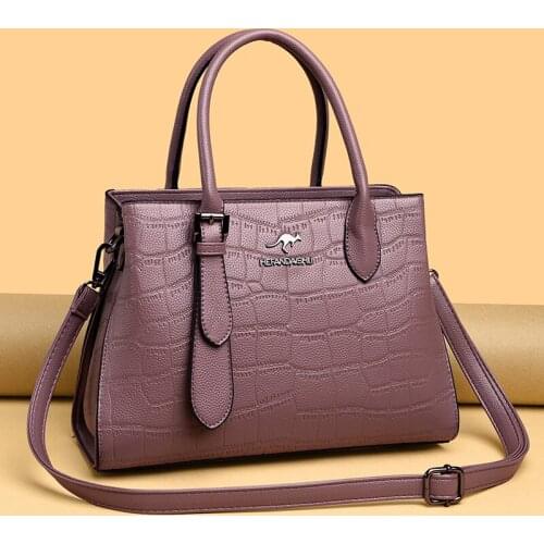 Women Handbags New Fashion Shoulder Bags Womens Bag High Quality Ladies Large Capacity Pu Leather Messenger Bag Luxury Designer