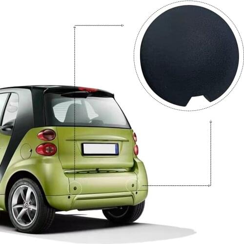 1 Pc Car Front Rear Bumper Tow Hook Eye Coupler Trailer Cover Cap Plug 4518850122 C22A For Smart Fortwo 2007- 2013 2014 2015