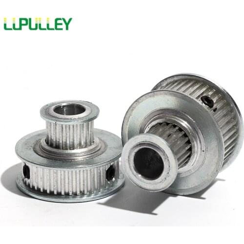 2M 20T 40T Aluminum Timing Belt Pulley With Belt Width 7/11mm Inner Bore 6/8mm GT2 20Teeth 40Teeth Timing Pulley Wheel