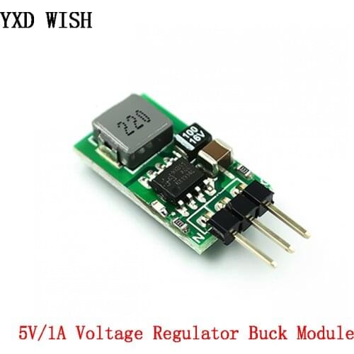 5pcs Voltage Regulator Replace TO-220 LM7805 7805 5V Positive Voltage Regulators Input 5.5~32V to 5v1a Step Down Buck Module