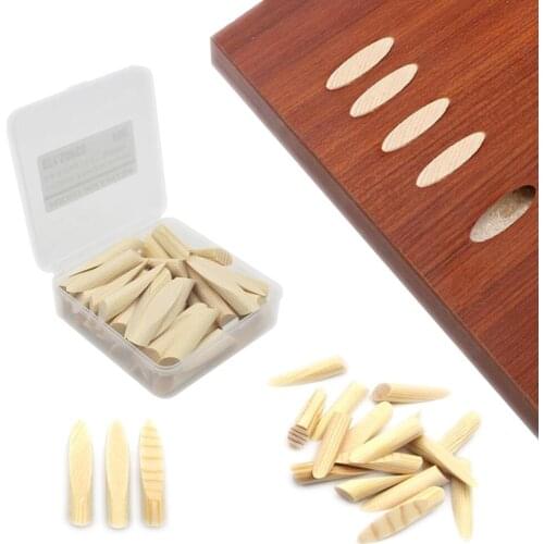 50PCS/Box Solid Wood Pocket Hole Plug For 9.5MM Drill Bits Tool DIY Furniture Woodworking Joining Accessories Mini Portable