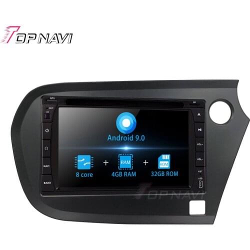 Android 9.0 Autoradio Auto Car Radio GPS Navigation Multimedia Player For Honda Insight 2009-2016 RHD Stereo Car DVD Player 2Din