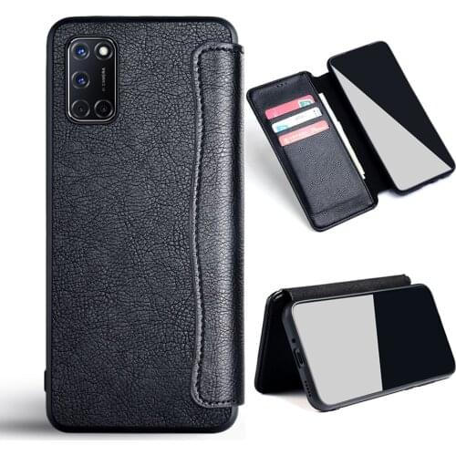 Case for OPPO A52 A72 A92 A32 A53 Flip cover Leather no magnet for OPPO A52 A72 A92 A32 A53 case funda coque