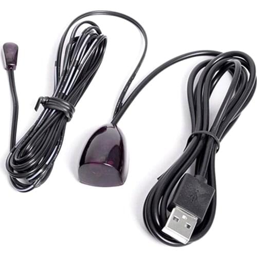CHUF0301 IR Emitter Extender Extension Cable USB Adapter Remote Control Extender Infrared Transmitter Wire