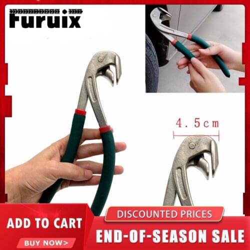 FURUIX Repair board edge pliers clamping edge car depression repair tool barb fender pressing edge clip free sheet metal