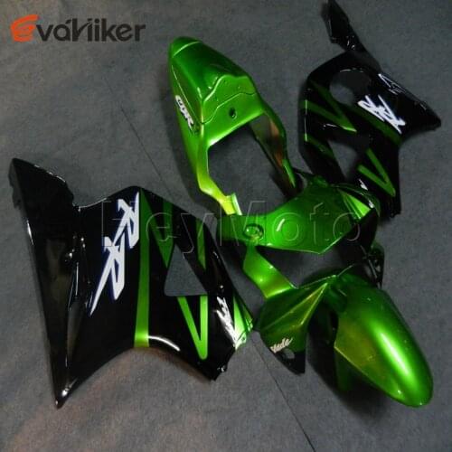 Motorcycle cowl for CBR954RR 2002 2003 green black CBR 954 RR 02 03 ABS Plastic motorcycle fairing