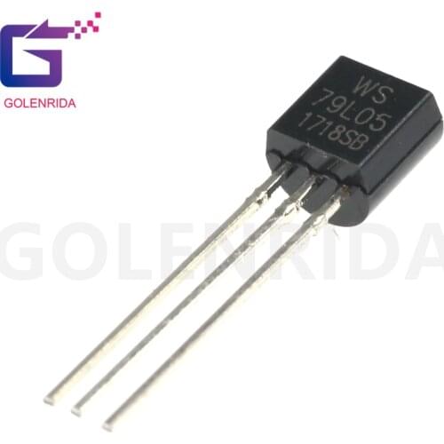 20PCS 79L05 TO92 WS79L05 TO-92 5V 100mA DIP voltage regulator