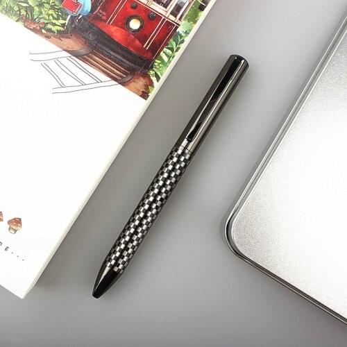 Luxury Metal Ballpoint Pens School Business Office Signature Roller Pen Writing Ballpen Student Stationery Supplies