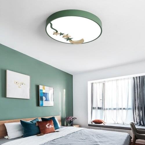 Modern LED Ceiling Lights Real Wooden Indoor Lighting HOME Decoration For Bedroom Child Study Living Room Luster Fixture Lamps