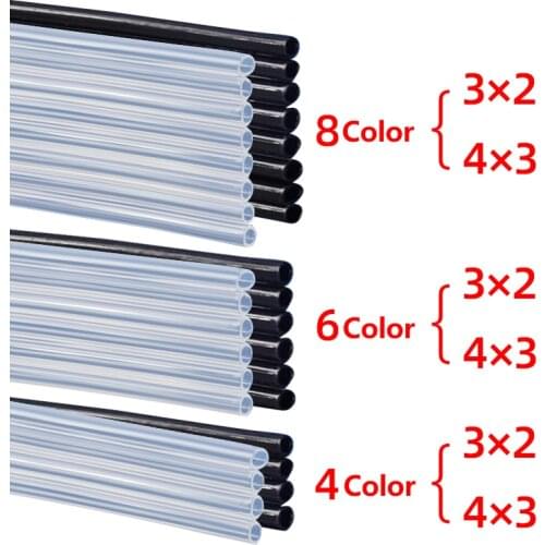 4 6 8 Color Universal CISS Ink Tube 1.5 Meter DIY Kit Tank Line For Epson Canon HP Brother Printer Pipeline