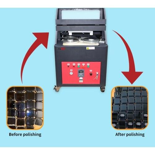 2021 LCD Display Scratch Removal Cell Phone Back Cover Front Glass Grind Machine Screen Polishing Equipment