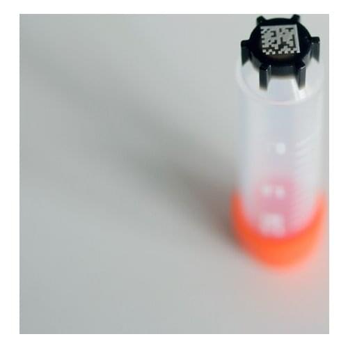 0.5/1.5ml 2D freeze storage tube external rotary stand concave cover box Suohua green prefabricated two-dimensional code