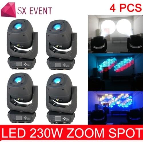 230W LED Lyre Moving Head Light Beam Spot Wash 3in1 Light Party Light DJ stage light night clubLED 230W ZOOM SPOT Moving Head