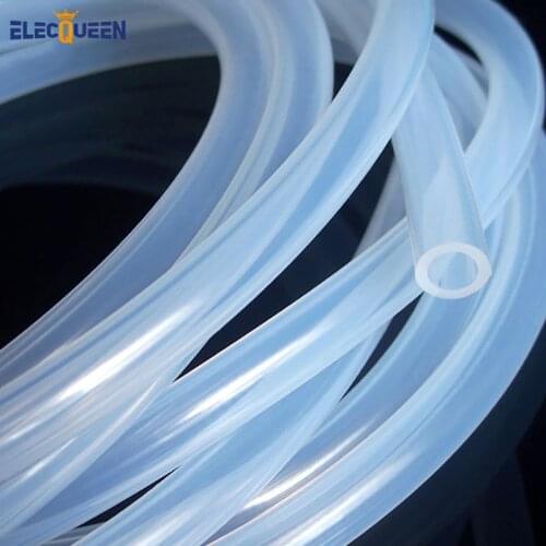 5/6/7/8mm 1 Feet New Food Grade Transparent Silicone Tubing , Homebrew Hose