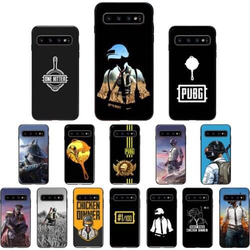 FHNBLJ Playerunknowns Battlegrounds PUBG Phone Case for Samsung Galaxy S6 S6edge Plus S7 S7edge S8 S9 S10 Plus S20