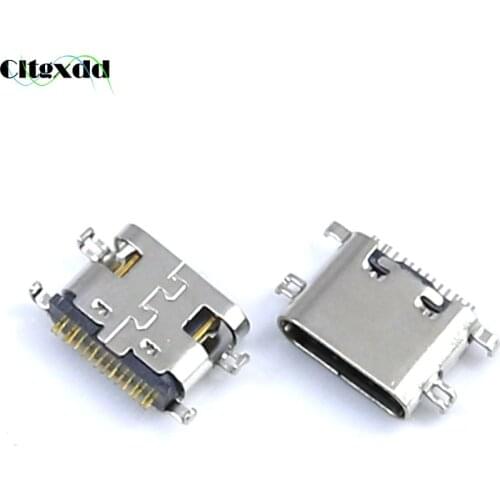 Cltgxdd 10PCS Type C USB Jack For Ulefone Power 3 3S For Lenovo S5 K520 Type C Socket Port Charge Connector Dock Plug