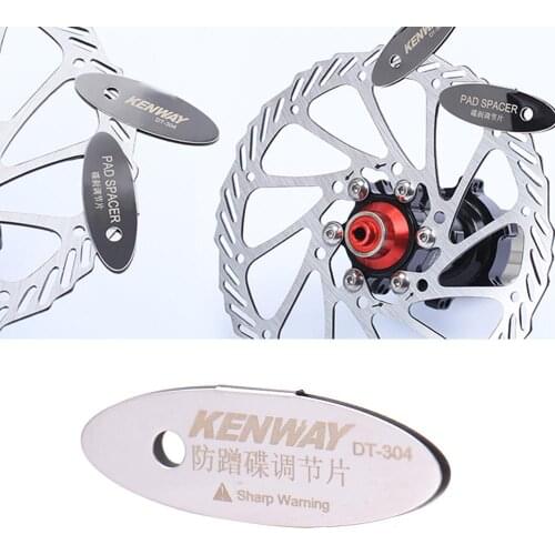 MTB Disc Brake Pads Adjusting Tool Bicycle Pads Mounting Assistant Brake Pads Rotor Alignment Tools Bike Repair Accessories