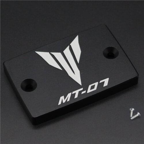 For YAMAHA MT07 MT-07 MT 07 2014 2015 2016 2017 Motorcycle Accessories Aluminum Front Brake Clutch Fluid Reservoir Cover Cap