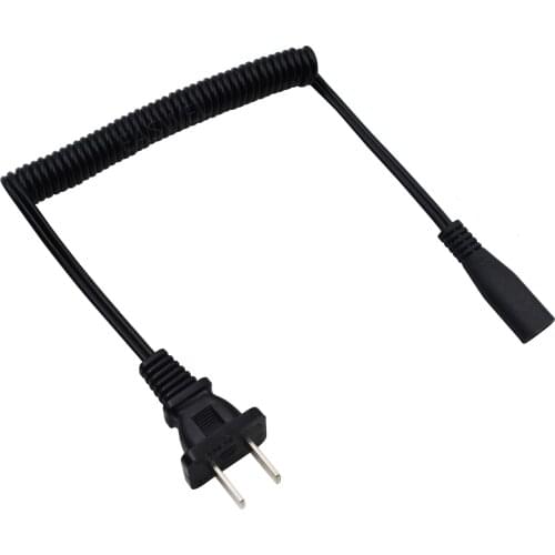 US AC Power Supply Cord Cable For Philips Shaver Razor HQ489 HQ55+ HQ5688 HQ5801