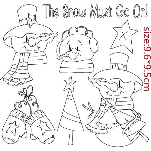 A Snowman Metal Cutting Dies And Stamps Dies For Scrapbooking Album Embossing New Dies For