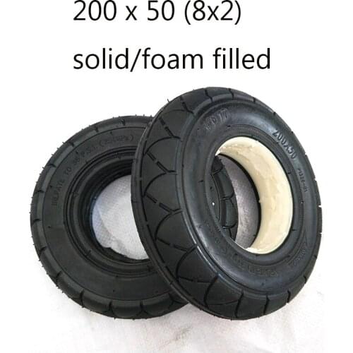 Lightning Shipment Electric Scooter Inner and Outer Tire 200X50 Tire 8 Inch Solid Tire Mini Folding Electric Car Balancing Car