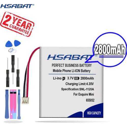 New Arrival [ HSABAT ] 2800mAh P655252 Replacement Battery for Harman Kardon Esquire Mini Speaker Loudspeaker
