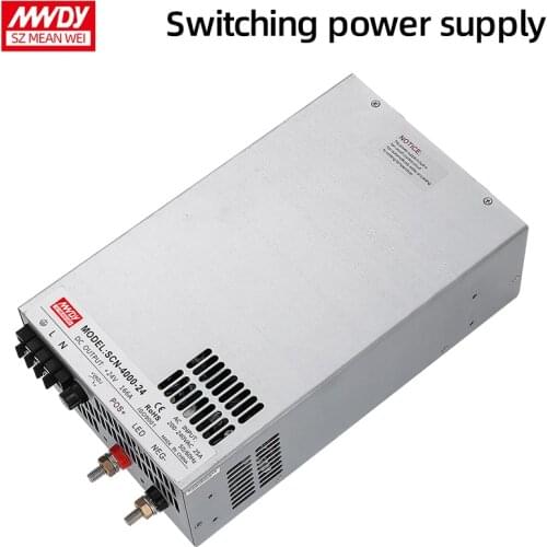 4000 W Power Supply Switch Adjustable Output DC 12V 24V 36V 48V Source Transformer 110/220VAC Input Voltage