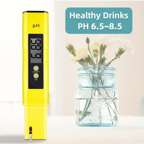 10pcs Portable LCD Digital PH Meter Pen of Tester accuracy 0.01 Aquarium Pool Water Wine Urine automatic calibration 30%Off